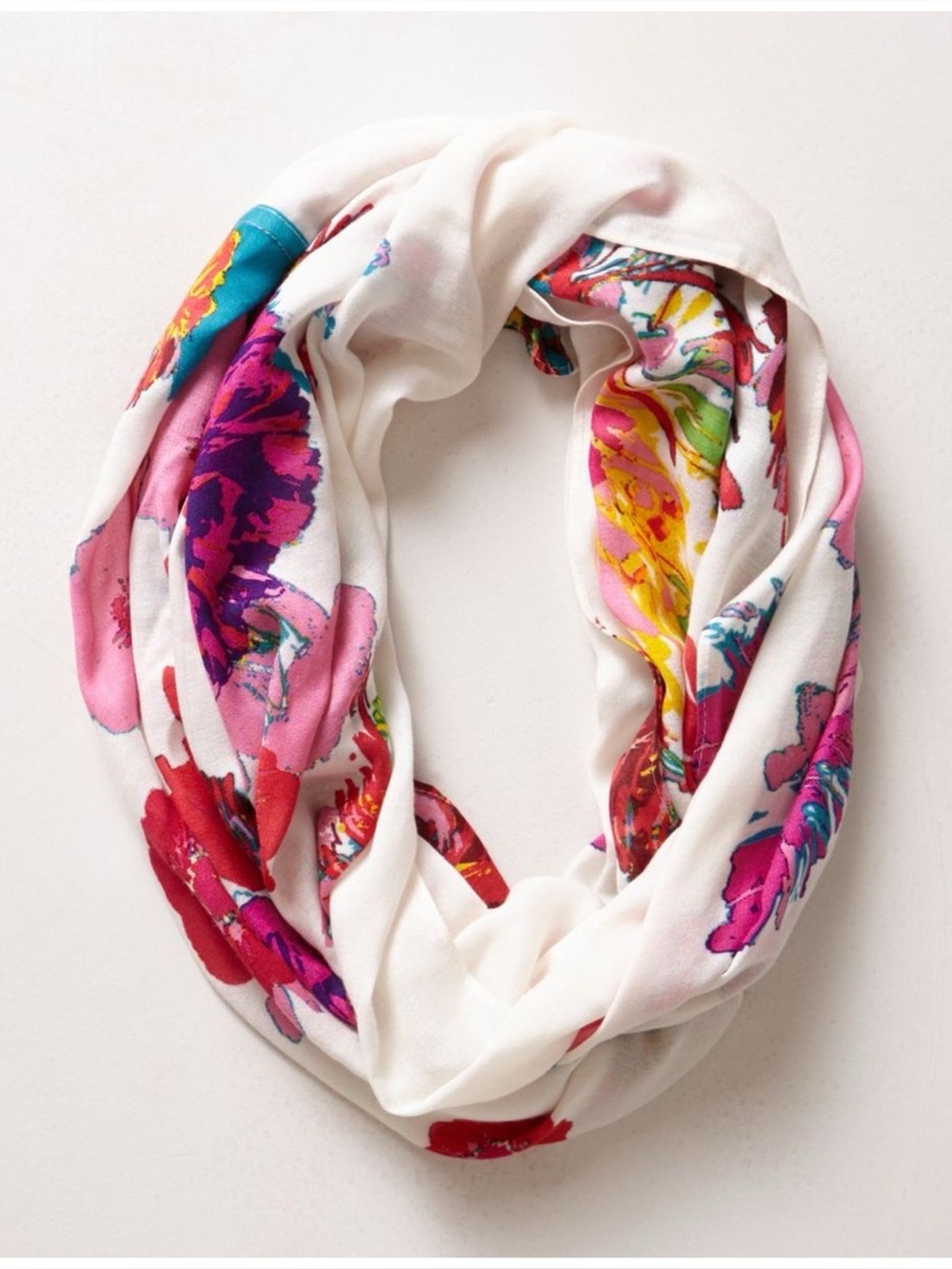 Anthro “Flowers Loop Scarf” by Shingora